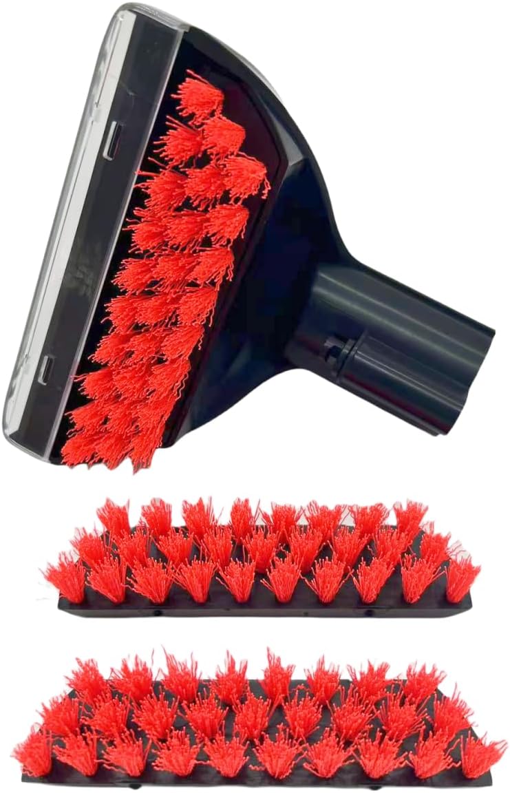 Sionlan Upgraded 5.3in 1400B Little Green Machine Multi-Purpose Tools Stair Brush Replacement Parts Compatible for 1400B 3194 3353 2458 3588F 1986 1425 2513E 3624 Tough Stain Brush Tool Attachments(Black 1+2) - Image 1